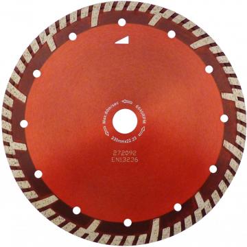 Disc diamantat Expert pentru beton armat & granit - Turbo GS