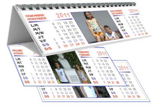 Calendar personalizat de birou CALP026 de la Apia Prest Srl