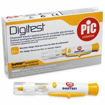 Dispozitiv intepat pentru testarea glicemiei Digitest
