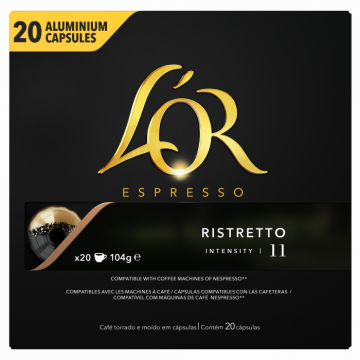 Capsule espresso L'Or Ristretto 20buc 104g