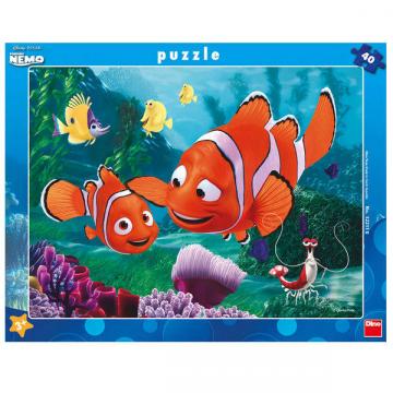 Puzzle - Aventurile lui Nemo (40 piese) de la A&P Collections Online Srl-d