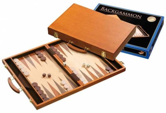 Set joc table / backgammon - frasin - 45x59 cm