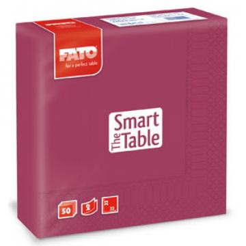 Servetele 33x33 cm, 2 straturi, Smart Table Bordeaux, Fato de la Sanito Distribution Srl
