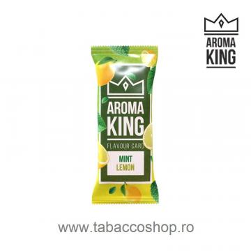 Card aromat Aroma King Mint Lemon tutun sau tigari de la Maferdi Srl