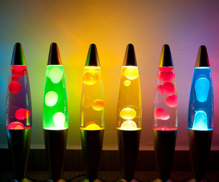 Lampa decorativa Lava Lamp 41.5 x 10.8 cm de la Preturi Rezonabile