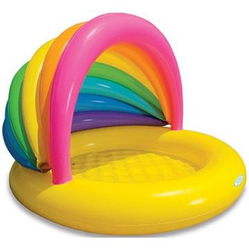 Piscina gonflabila multicolora pentru copii