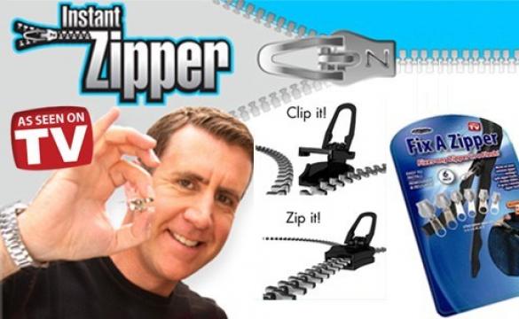Set de sase cheite pentru fermoar Fix A Zipper