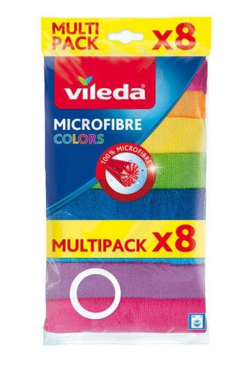 Laveta din microfibra Vileda color in 8 culori