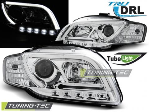Faruri compatibile cu Audi A4 B7 11.04-03.08 Tube Lights
