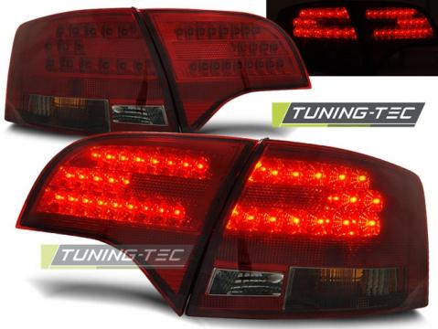 Stopuri LED compatibile cu Audi A4 B7 11.04-03.08 Avant rosu
