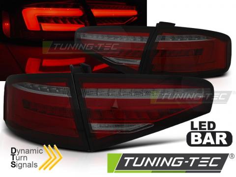 Stopuri LED compatibile cu Audi A4 B8 12-15 Sedan rosu de la Kit Xenon Tuning Srl