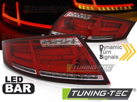 Stopuri LED compatibile cu Audi TT 04.06-02.14 Rosu Alb LED de la Kit Xenon Tuning Srl