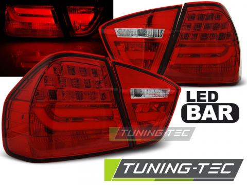 Stopuri LED compatibile cu Bmw E90 03.05-08.08 Rosu LED BAR de la Kit Xenon Tuning Srl