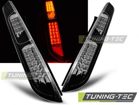 Stopuri LED compatibile cu Ford Focus MK2 08-10 HB negru LED de la Kit Xenon Tuning Srl