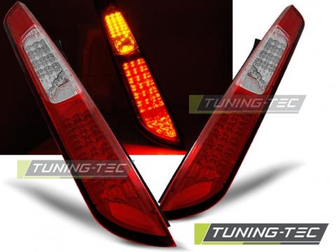 Stopuri LED compatibile cu Ford Focus MK2 08-10 HB rosu, alb de la Kit Xenon Tuning Srl