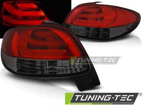 Stopuri LED Peugeot 206 10.98- rosu fumuriu LED bar de la Kit Xenon Tuning Srl