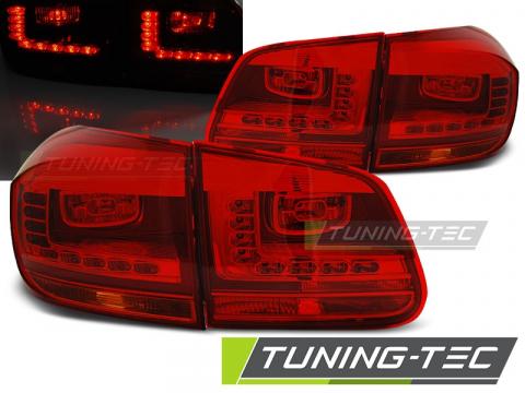 Stopuri LED compatibile cu VW Tiguan 07.11-12.15 rosu LED de la Kit Xenon Tuning Srl