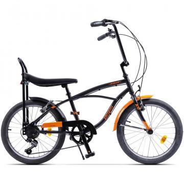 Bicicleta Pegas Strada Mini 7S, 20 inch, negru de la Etoc Online