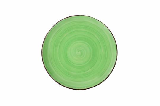 Farfurie desert ceramica 19cm, Gala Green, multiplu de 6 buc de la Etoc Online