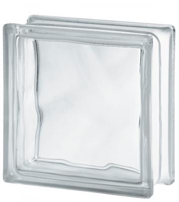 Caramida de sticla antifoc pentru exterior transparenta
