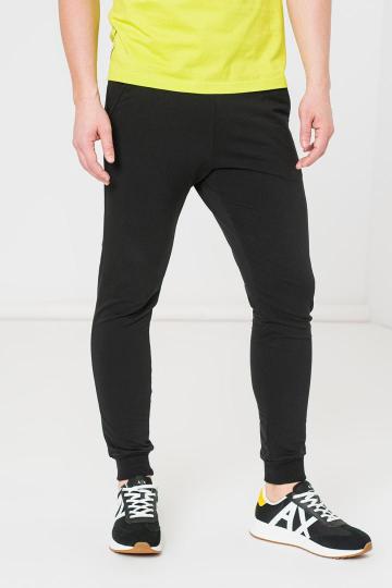 Pantalon coton casual barbati black - XL