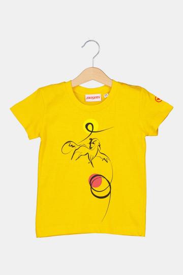 Tricou Tshirt casual C Cal Pegas Yellow-10