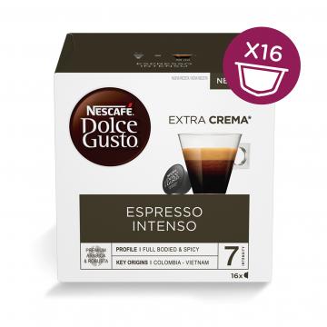 Cafea Nescafe Espresso Intenso capsule Dolce Gusto 16 buc de la KraftAdvertising Srl