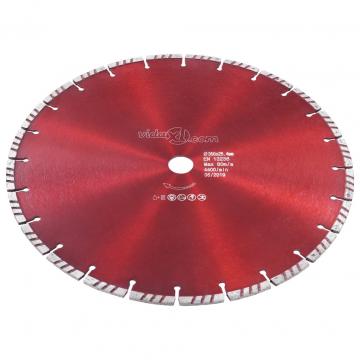 Disc diamantat de taiere cu turbo otel 350 mm de la VidaXL