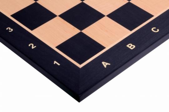 Tabla de sah - lemn Black/Artar 48x48 cm, 50mm de la Chess Events Srl