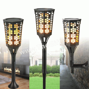 Lampa solara eleganta, cu 3 posibilitati de instalare de la Thegift.ro - Cadouri Online