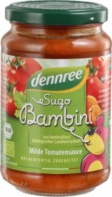Sos de rosii pentru copii Sugo Bambini bio 350g Dennree de la Supermarket Pentru Tine Srl