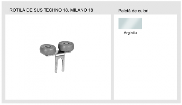 Rotila de sus Techno 18, Milano 18