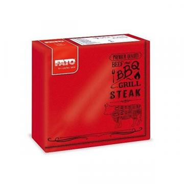 Servetele Fato Rosso 38*38cm (40buc) de la Practic Online Packaging Srl