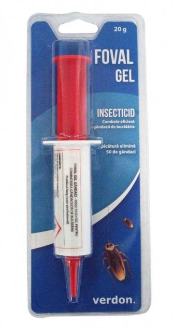 Gel insecticid pentru combaterea gandacilor Foval Gel 20g