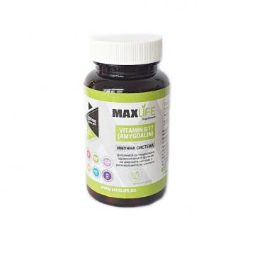 Supliment alimentar MAXLife Vitamina B17 (amigdalin) de la Krill Oil Impex Srl