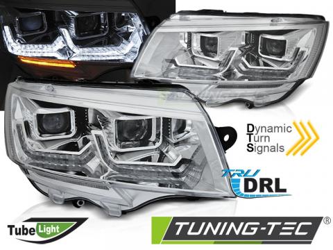 Faruri Headlight Tube Light crom DRL SEQ VW T6.1 20-