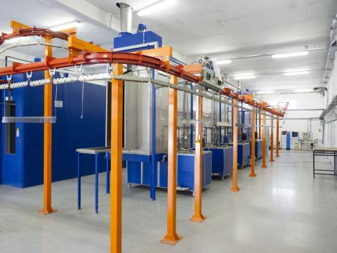 Servicii de vopsire cu pulbere in camp electrostatic Cluj de la Integral Activ Srl