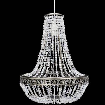 Lampa de tavan cu cristale 36,5 x 46 cm de la Vidaxl