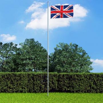 Steag Marea Britanie, 90 x 150 cm de la VidaXL