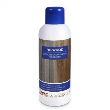 Detergent Tover Re-Wood 1L curatare deck lemn de la Expert Parchet Srl