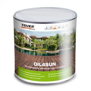 Ulei deck Oil4Sun 1 litru wenge - pentru lemn exterior de la Expert Parchet Srl