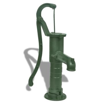 Pompa de apa de gradina cu suport, fonta de la VidaXL