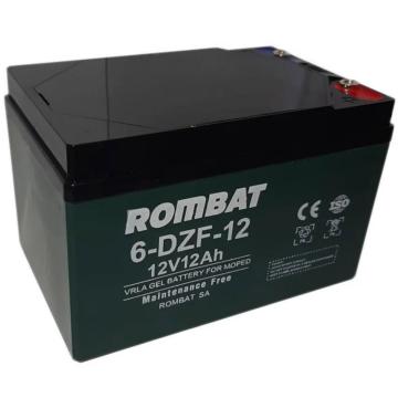 Acumulator Rombat 6-DZF-12 deep cycle Gel, 12V, 12Ah, VRLA de la Etoc Online