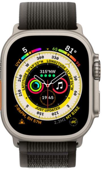 Ceas Apple Watch Ultra, GPS, Cellular, 49mm, Titanium Case