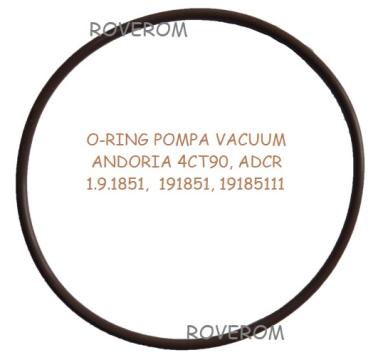 O-ring pompa vacuum Andoria 4CT90, ADCR, Aro, GAZ-3302 de la Roverom Srl
