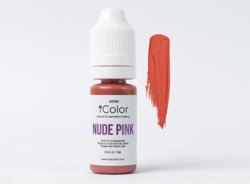 Pigment buze micropigmentare IColor nude pink 10 ml de la Visagistik