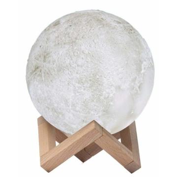 Lampa de veghe in forma de luna reincarcabila Moon Lamp 3D de la Startreduceri Exclusive Online Srl - Magazin Online - Cadour