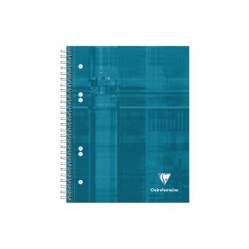 Notebook cu spira A5+, 90 file, Clairefontaine Bind'O Block