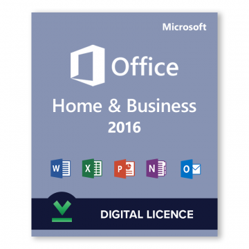 Licenta electronica Microsoft Office 2016 Home and Business de la Digital Content Distribution LTD