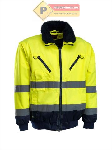 Jachete de iarna reflectorizante pentru barbati de la Prevenirea Pentru Siguranta Ta G.i. Srl